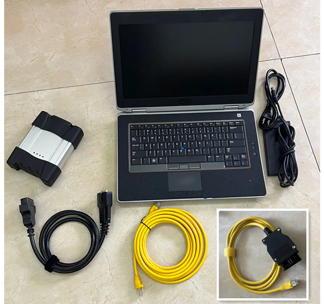 Herramienta de Diagnóstico Profesional BMW ICOM Next A3 2026 con Disco Duro de 1TB, Modo Experto, Laptop E6420, Set Completo, Listo para Usar, Windows 10