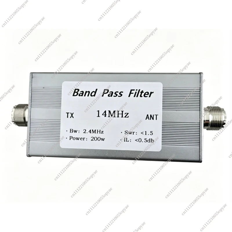 144Mhz To160MHz HighPerformance Bandpass Filter BPF N Socket Interface Enhances Receiving Sensitivity and Communication Distance
