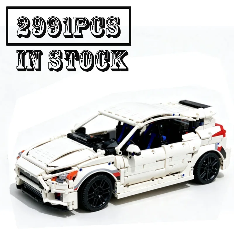 MOC‑155217 2991Pcs Technic 1:10 Hatchback Performance Car Building Blocks Sport Vehicle Assembly Display Collectible Model`
