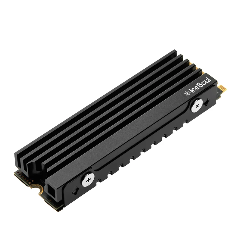 FinalCool IceSoul 06/Pro M.2 SSD NVMe Heatsink 2280 Aluminum Radiator with Thermal Pad Solid State Drives Cooling Accessories