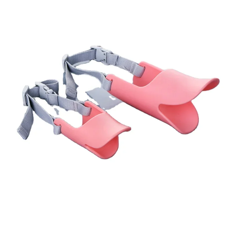 

Популярный силиконовый намордник в форме утки для собак, против укусов, против лая, силиконовый чехол для собак, намордник для рта