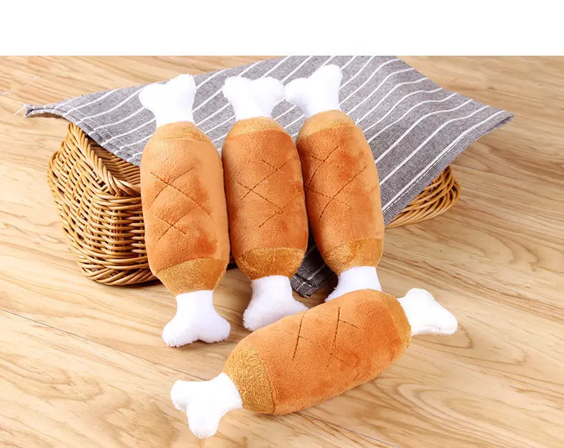 犬,きしむ鶏,小犬,ペット用品用の動物のぬいぐるみ