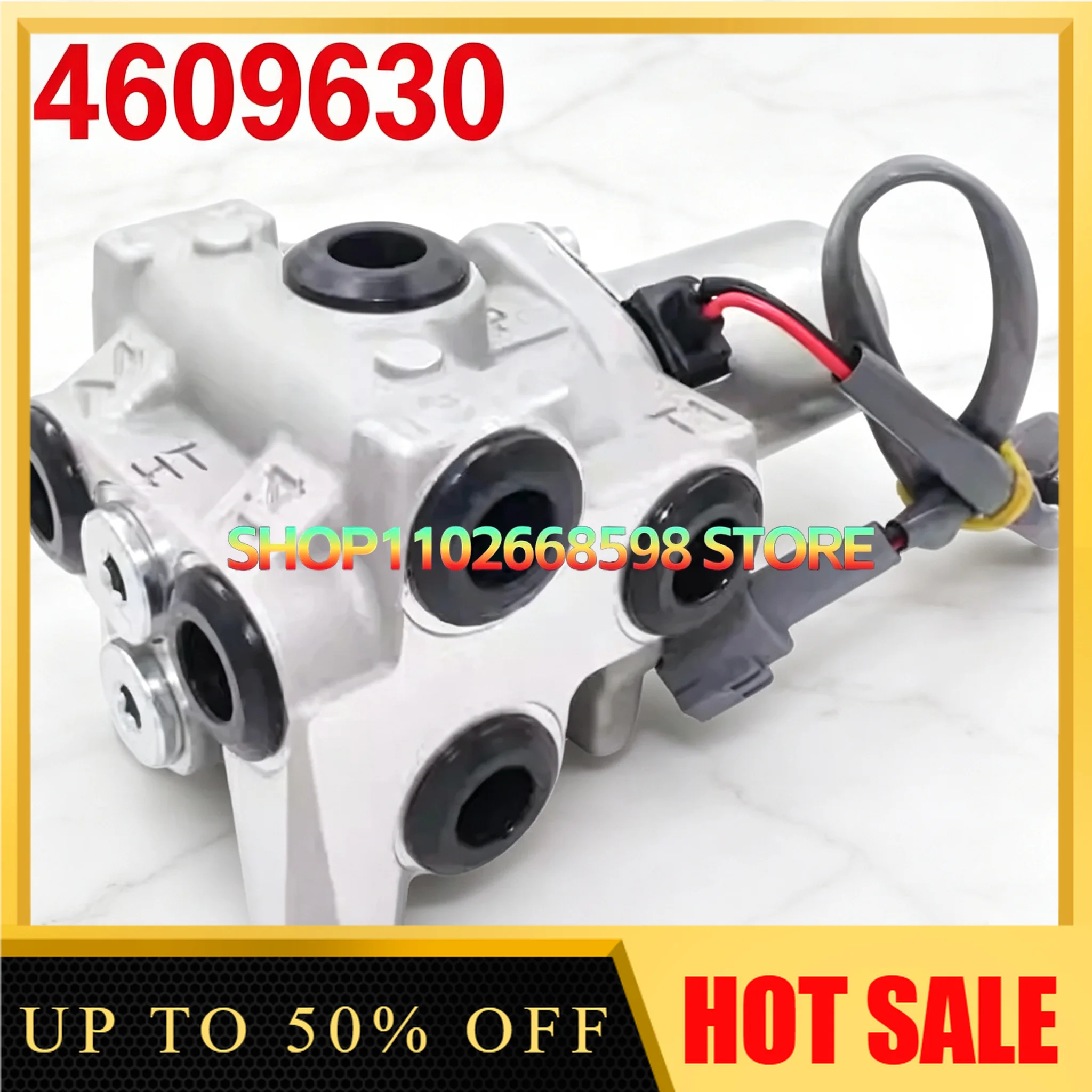 Valve Safety Lock Solenoid  ZAX200-3/330-3/450-3 Pilot  Valve 4609630 Excavator Accessories