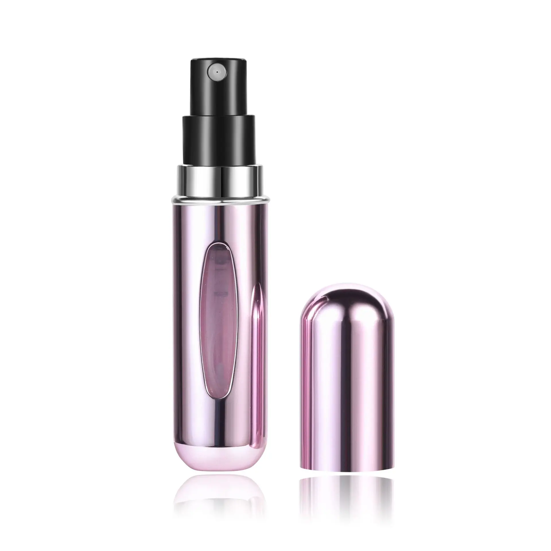 5/10ml Parfumflesje Draagbare Hervulbare Parfumflesje met Spray Cosmetische Containers Verstuiver Mini Aluminium Spray Reizen