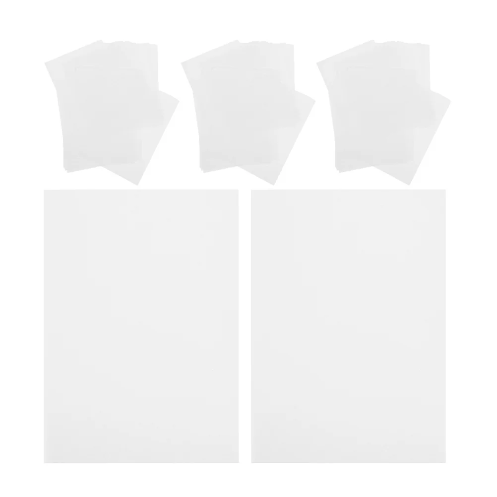 

50 Sheets Diamond Drawing Dust Sticker Protective Film Double-Sided Protection Paper for Diamond Picture Covering and Repair