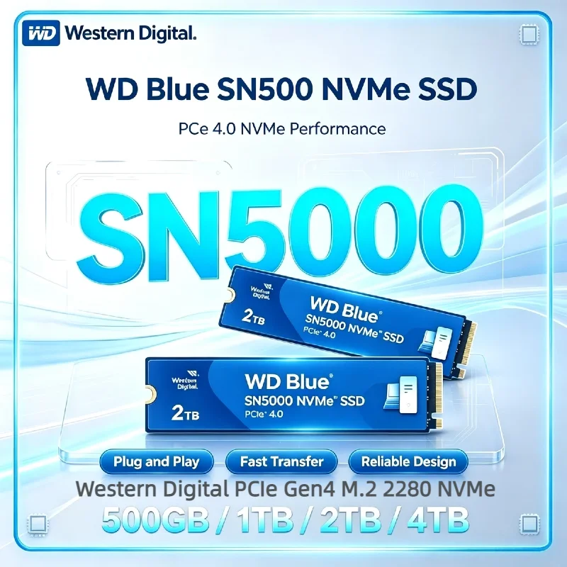 Pc Gaming News - New Western Digital WD Blue SN5000