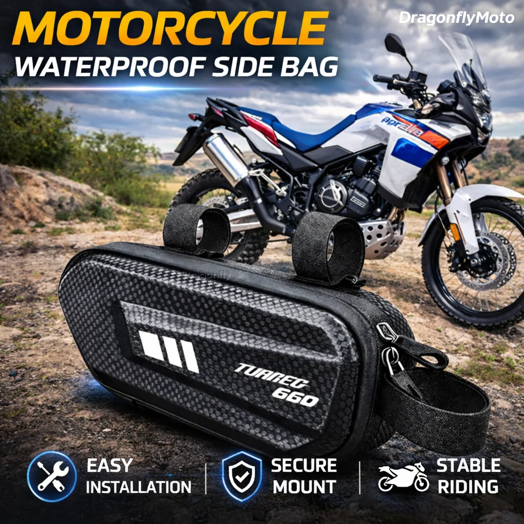 

Большая вместительная боковая сумка для мотоцикла Aprilia Tuareg 660 Tuareg660, водонепроницаемая многофункциональная сумка для хранения, подвесная сумка