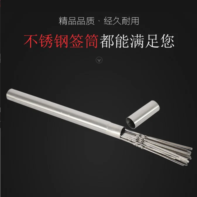 Picture 3: Stainless steel barbecue signature storage bucket BBQ signature bucket BBQ steel signature storage box  barbecue supplies