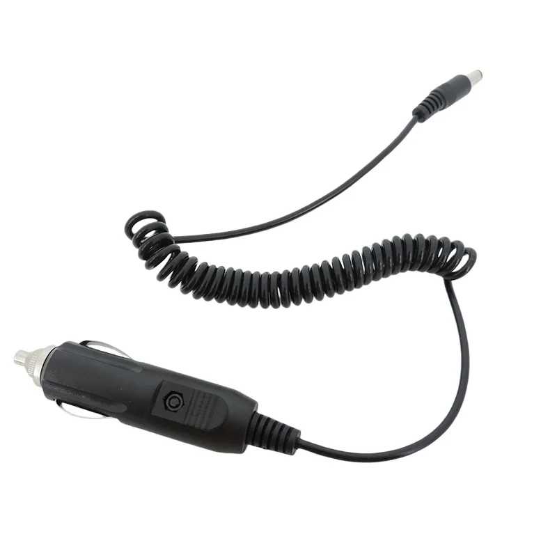

DC 12V 24V Car lighter Charger to 5.5x2.1mm Charging power supply connector Cable Spring Cord Line J17