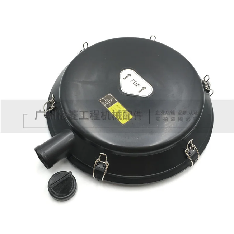 For Vol-vo EC360 380 air filter housing back cover outer cover air filter assembly excavator accessories