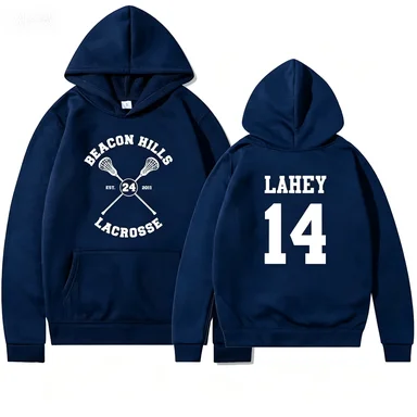 2026 Teen Wolf Hoodie DUNBAR 09 HALE 14 STILINSKI 24 LAHEY 14 MCCALL 11 Men Womnen Fashion New Brand Design Pullover Hoodies