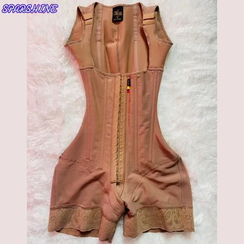 Faja-mono sin mangas con pecho abierto, faja moldeadora de alta compresión, levantamiento de glúteos, ropa interior adelgazante, moldeador de cuerpo