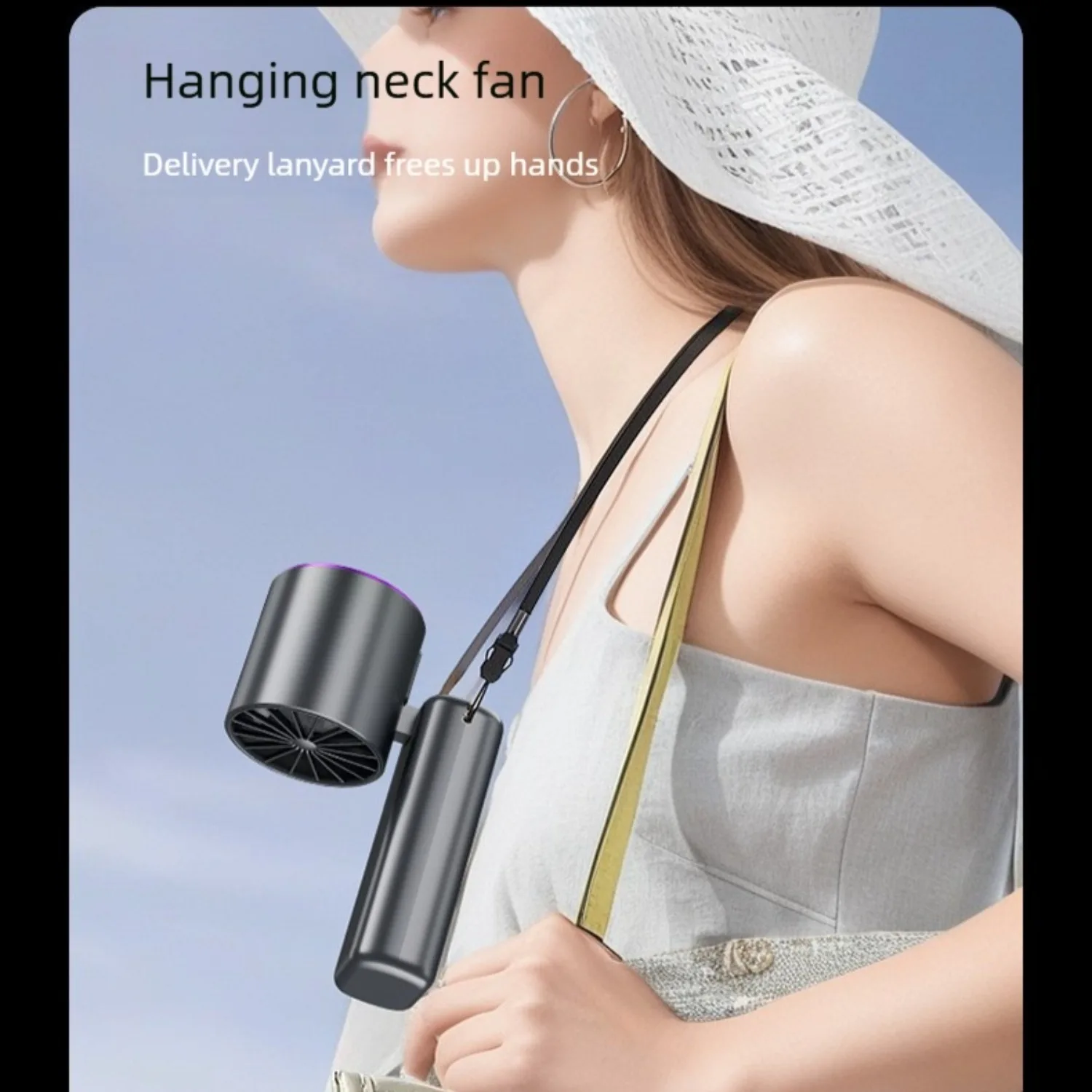 Handheld Fan with Ice Cooler,USB Rechargeable 3 IN 1 Hand Fan with Air Turbo Tech, Foldable Cooler,199 Gear Wind ,LCD Display