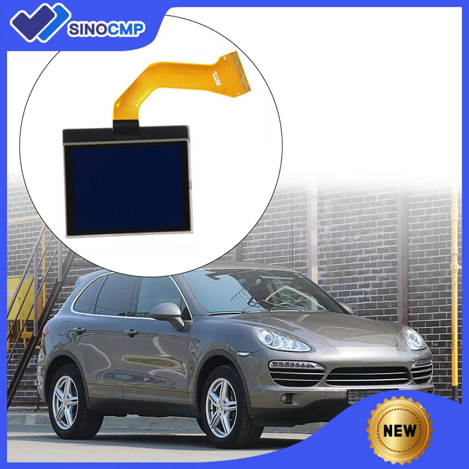 

Автомобильный ЖК-экран для VOLKSWAGEN и PORSCHE, запасная часть приборной панели 7L6920 970D 7L6920970R/L для 2002-2008 Touareg V6