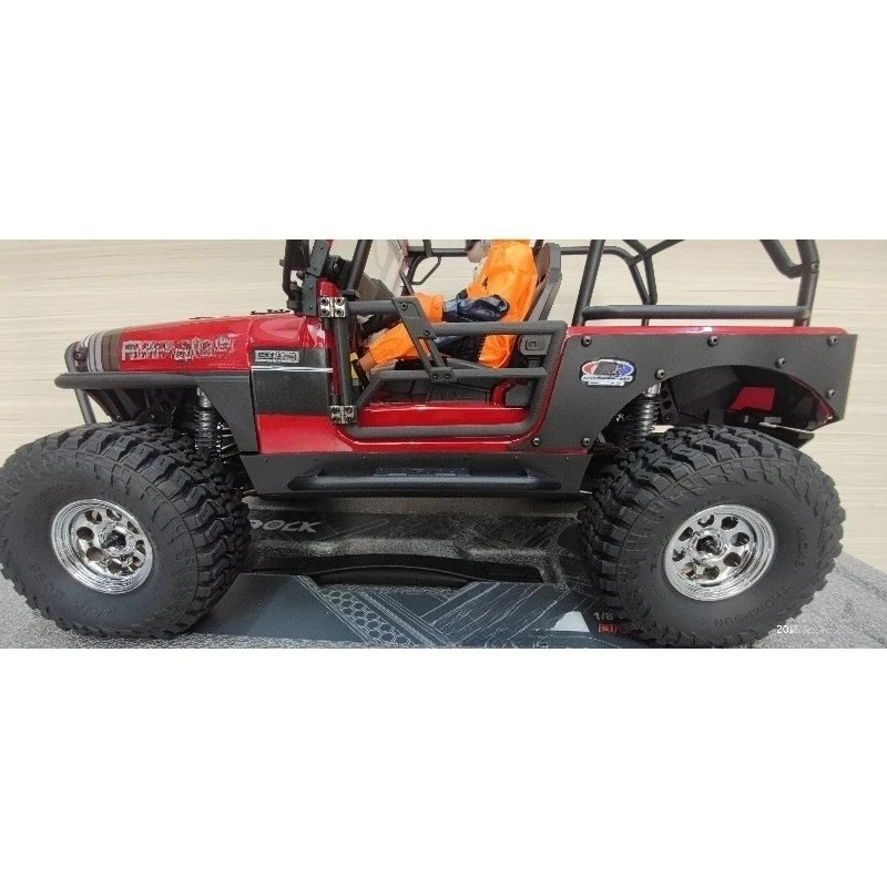 For Axial SCX10 III Jeep CJ-7 1/10 RC Crawler Scale Doors, 3D Printed Tube Door Panels Bolt-On Upgrade Parts for SCX10 III