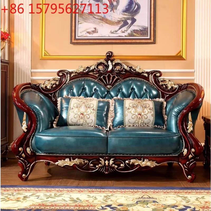

Европейский диван, роскошный американский красный сандал, позолоченный, неоклассический, из массива дерева, резьба по дереву, цветок, роскошная атмосфера, вилла, мебель