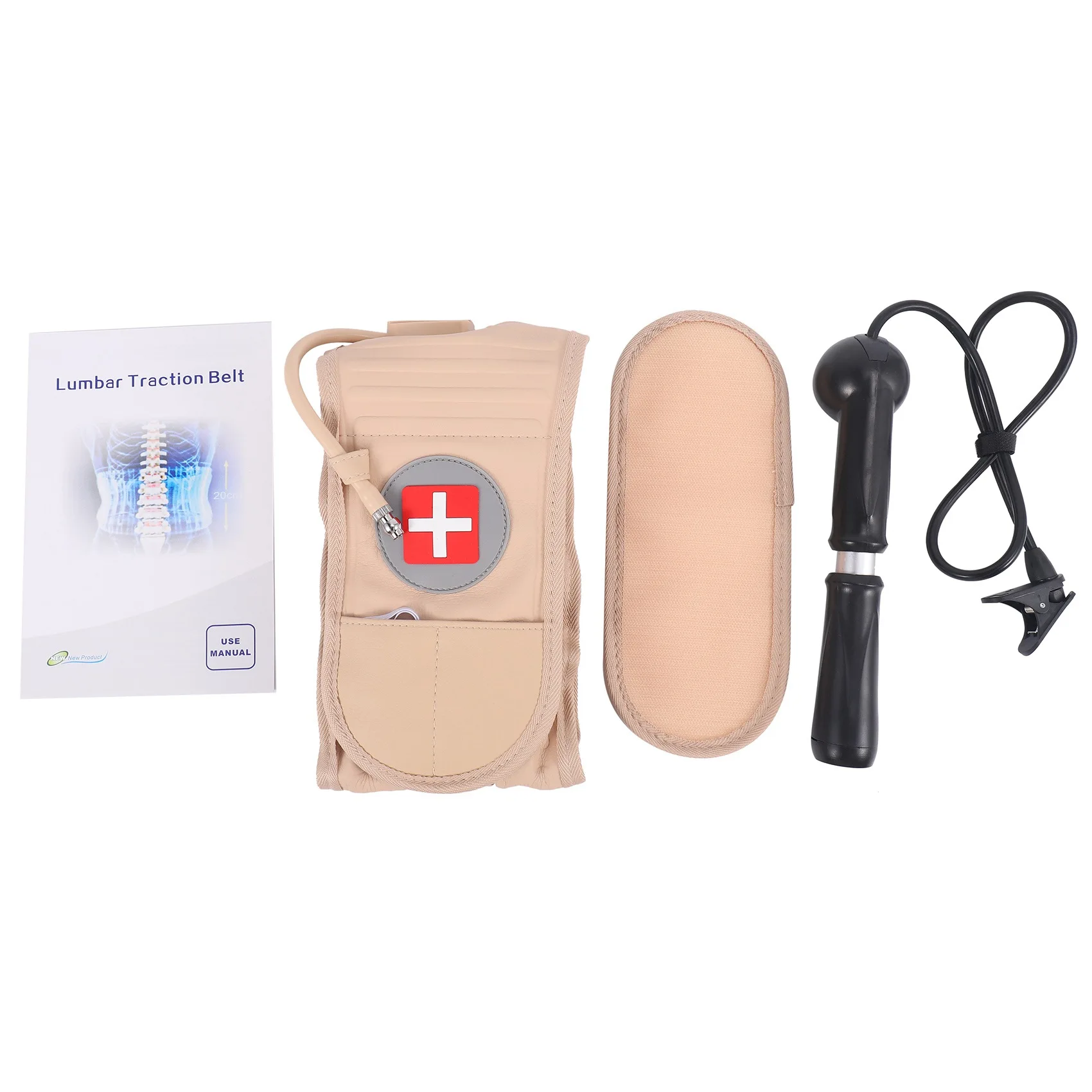 YSUN-Lumbar Spinal-Air Decompression Back Belt Air Traction Waist Protector Belt Pain Lower Lumbar Support Fit For 29 Inches -49