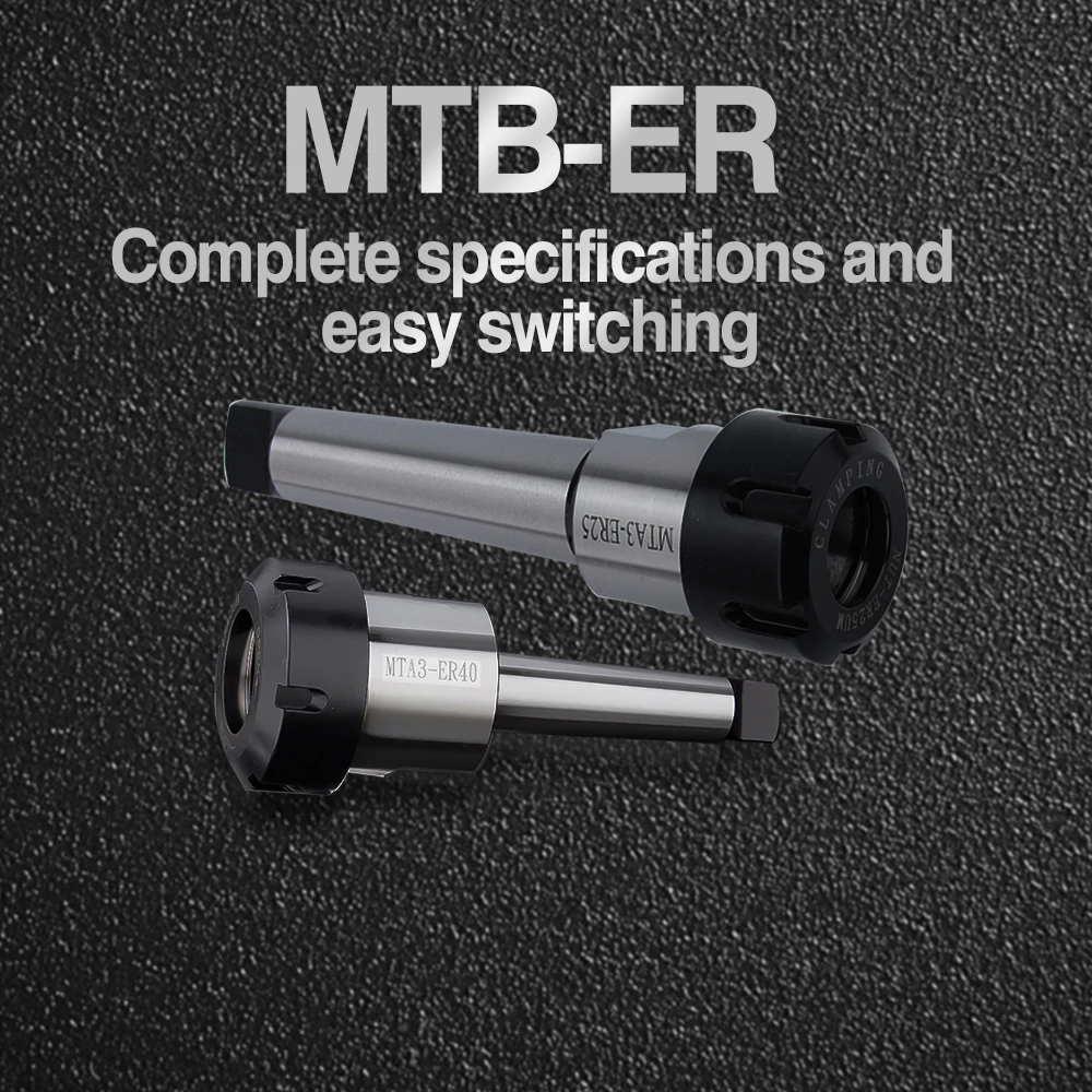 Uchwyt narzędziowy Morse'a MTA MTB MT1 MT2 MT3 MT4 ER Tuleja zaciskowa ER11 ER16 ER20 ER25 ER32 ER40 Uchwyt narzędziowy CNC Zacisk
