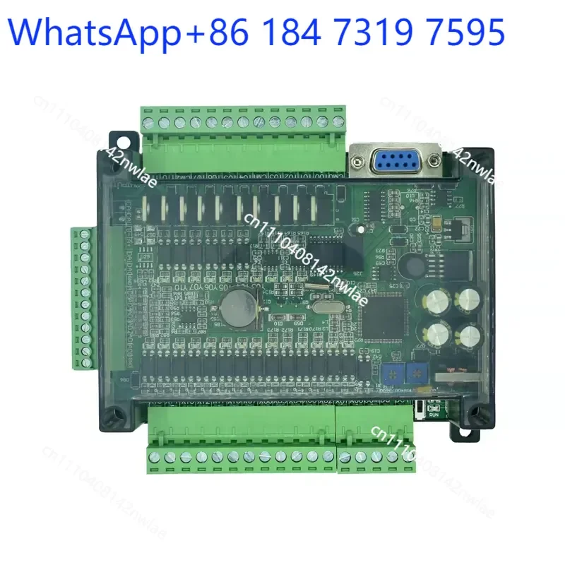 FX3U 24MR 24MT PLC Industrial Control Board High Speed Analog STM32 Programmable Logic Controller Module