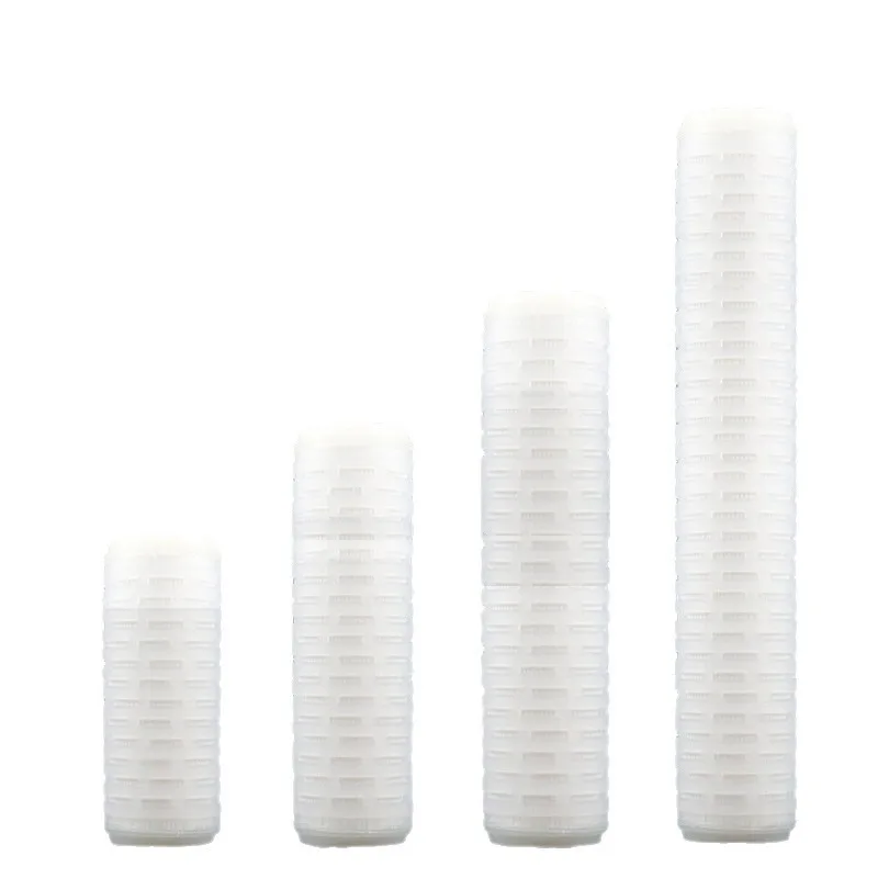 10/20 inch 5μm pp pleated desalination sediment filling RO high flow water purifier filter element