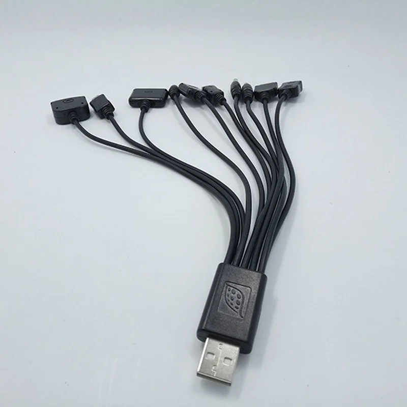 10 In1 아이팟용 다기능 USB 데이터 전송 케이블 Motorola Nokia Samsung LG Sony Ericsson 가전제품 데이터 케이블