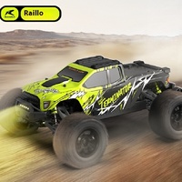 Rc Car 1:10 Rz001 Monster Truck Rlaarlo Omnipotent Terminator V2 4wd Brushless Electric Off Road Model Toy Car Holiday Gifts