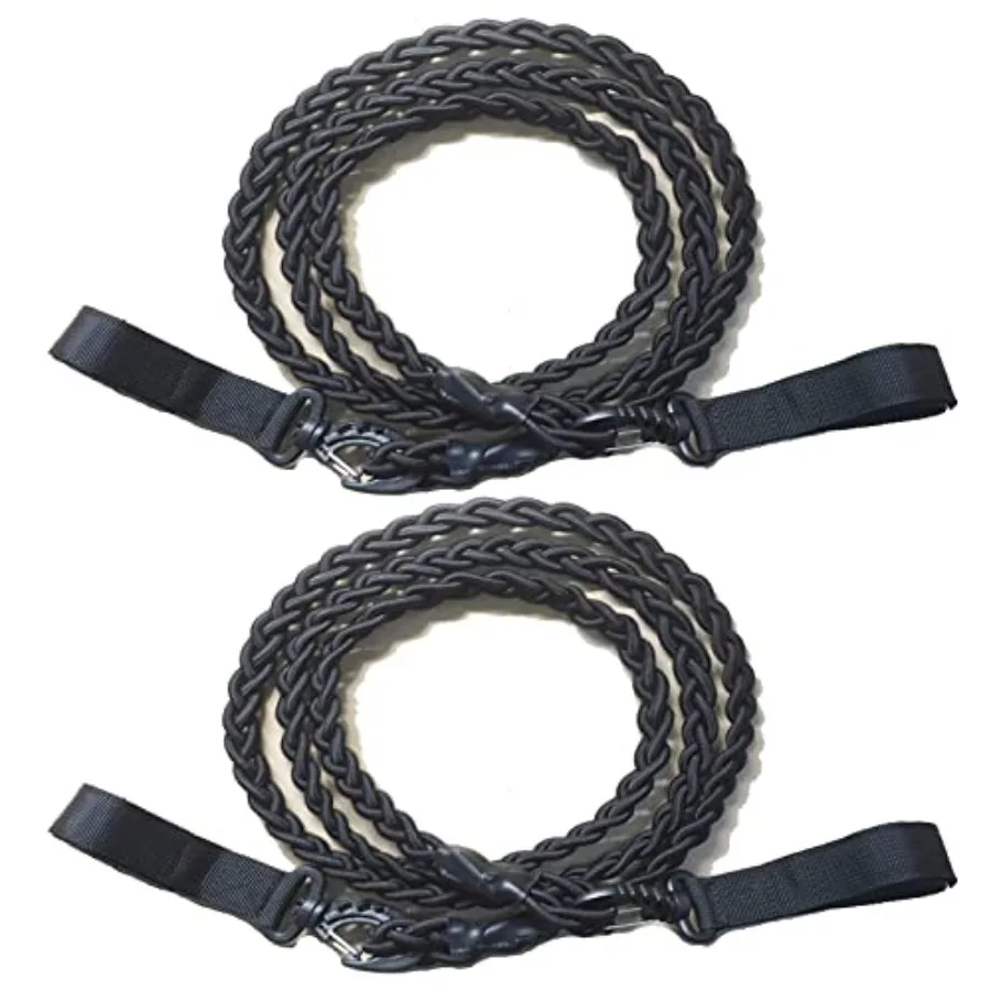 2 Pack Tri-Braided Cord Clothes Line Clothes Drying Rope Travel Clothesline Windproof Clothes Line for Longer Trips Where You N