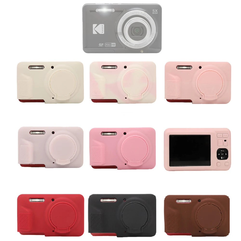 FZ55 Rubber Silicon Case Body Cover Protector Frame Skin for KODAK