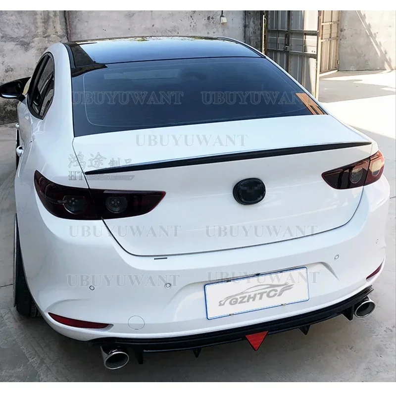 Spoiler For Mazda 3 Mazda3 Axela 2020-2021 Carbon Fiber Rear Wing