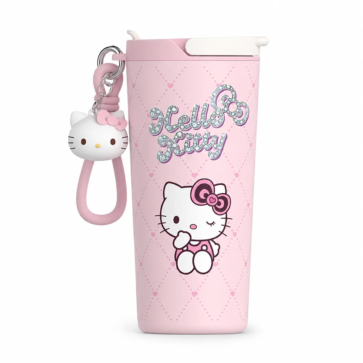 Sanrio Hello Kitty  560ml Insulated Water Bottle 316 Steel Travel Tumbler Portable Hot Cold Cup For Outdoor Sports Gym Office
