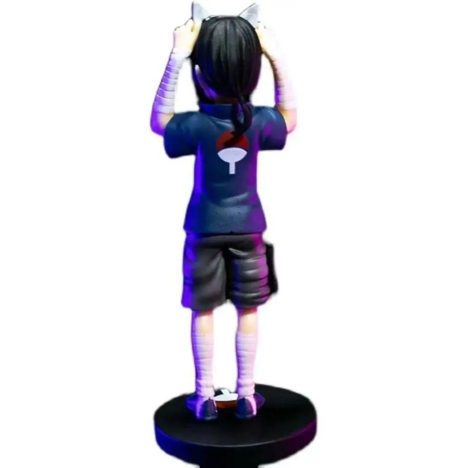 Figura de acción de Naruto de Anime de 14cm, figura de Naruto, Uchiha, Itachi, Kawaii, Sasuke, Itachi, decoración, modelo de colección, Juguetes