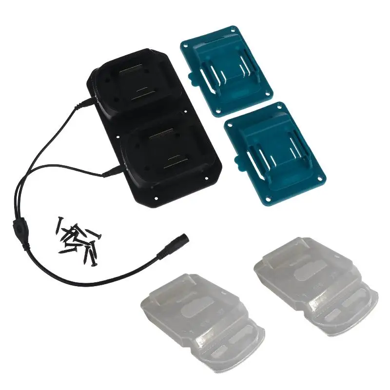 18Vバッテリー用デュアルバッテリーアダプター 1セット ダ - Outdoor Power Double Adapter のレビューと価格