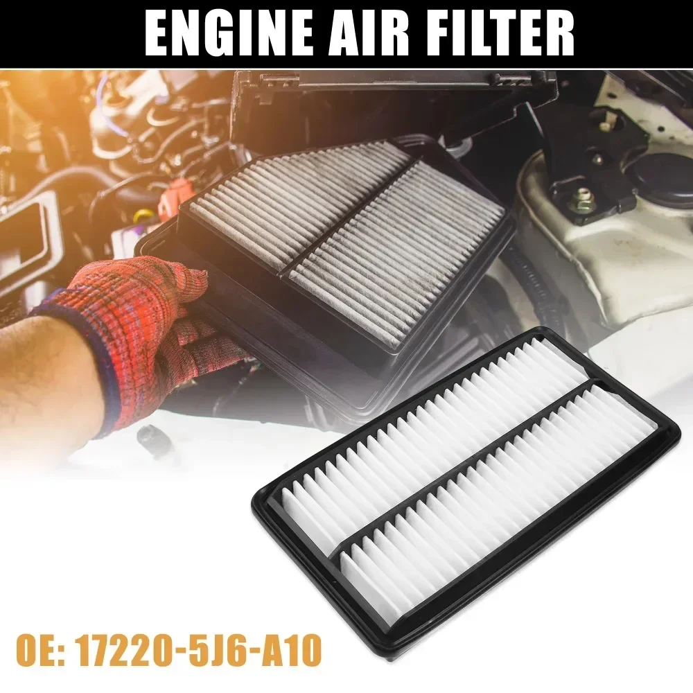 17220-5J6-A10 Car Engine Air Filter Fit For Honda Ridgeline Pilot Odyssey Acura MDX 3.5L 2016-2021