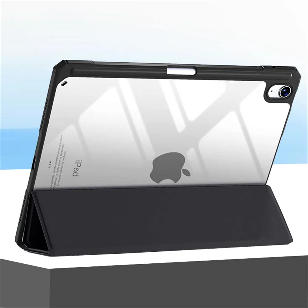 

For iPad 10th Generation 2022 Case with Pen Holder Slot For Apple iPad 10th 10.9 inch model A2696 Protective sleeve Funda Cover