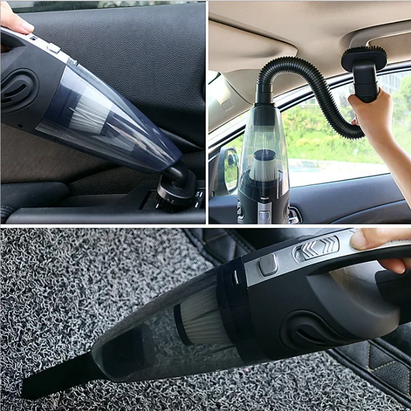 Car dual-purpose corded vacuum cleaner, 3M cigarette lighter, power cord, car vacuum cleaner, handheld vacuum cleaner, home