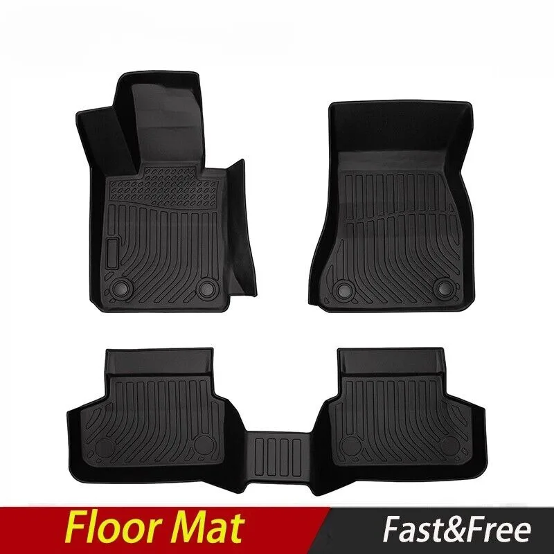 

Fits 17-23 BMW 5-Series G30 TPE 3D Molded Floor Mats All Weather Liners 3PCS 3D United States