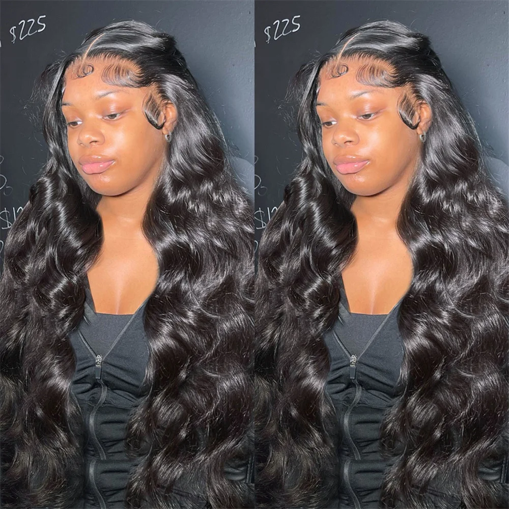 HD Lace Front Wigs Human Hair Peruvian Body Wave Lace Frontal Wigs For Women 13x4 13x6 Transparent Lace Front Wigs Pre Plucked