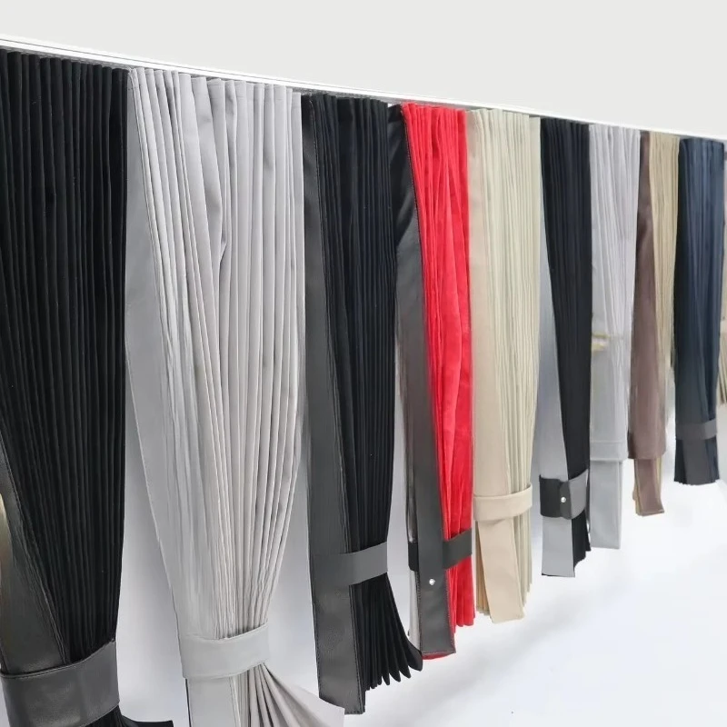 

Замшевые шторки для грузовиков с вышитым логотипом из ПВХ для Scania/Volvo/Howo/Man/Daf/BMW/Renault/Mercedes