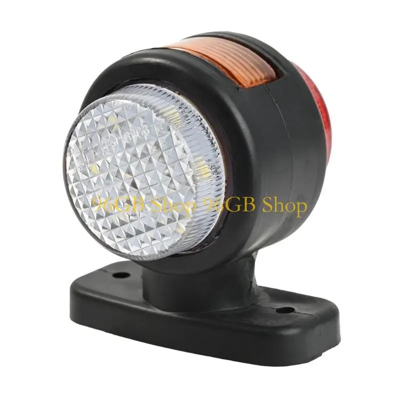 

96GB 1pc/2pcs Truck Side Marker Light Rear Brake Stop Lights Universal for Trailer Replacement Side Marker Lamps