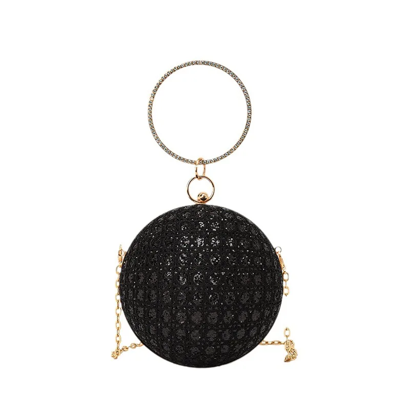 

Shoulder New Round Ball Bag Light Luxury Crossbody Handbags For Women Casual Multicolored High-Quality Messenger Versatile Y2k