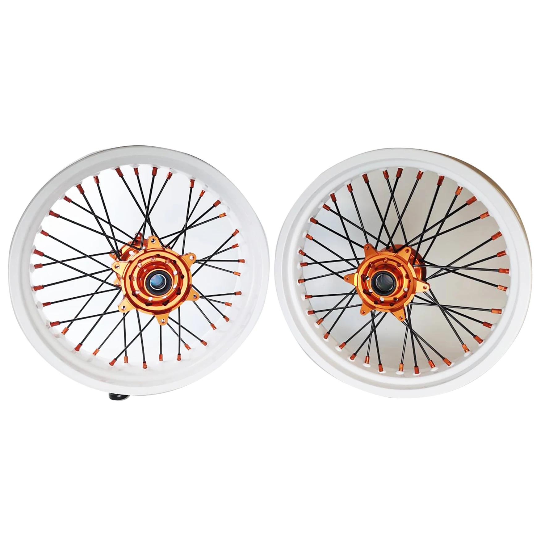High Performance 17 Inch CNC Aluminum Alloy Supermoto Motorcycle Wheels New Condition Front Type for TX/FX 125-450 FS 450