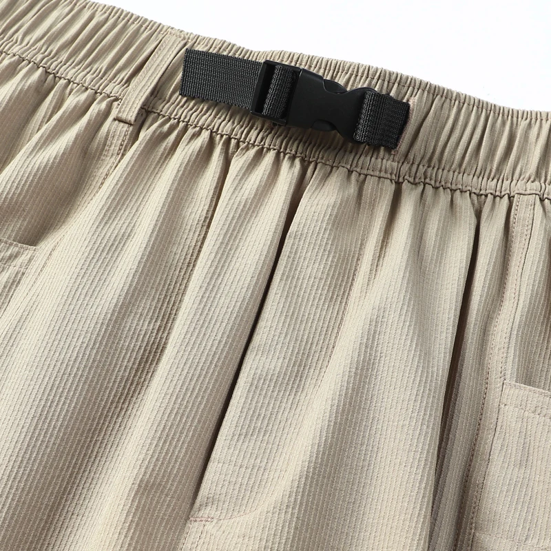 شورت تدريب غير رسمي من Octdoor شورت الجري الصيفي للصالات الرياضية يسمح بالتهوية سريع الجفاف وجيوب كبيرة شورت رياضي من الألياف اللدنة للمشي لمسافات طويلة #5