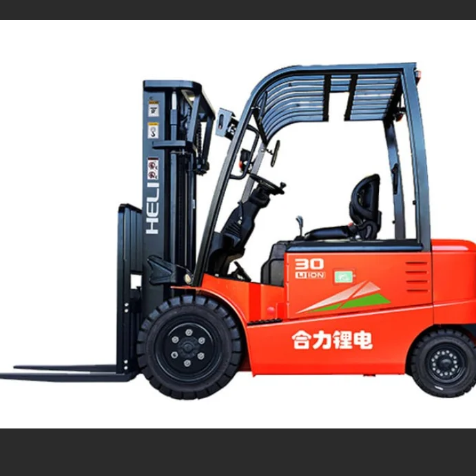 3Ton HELI Electric Lithium Battery Pallet Truck Forklift CPD30 With New Condition Stacker 3T Capacity Forklifts