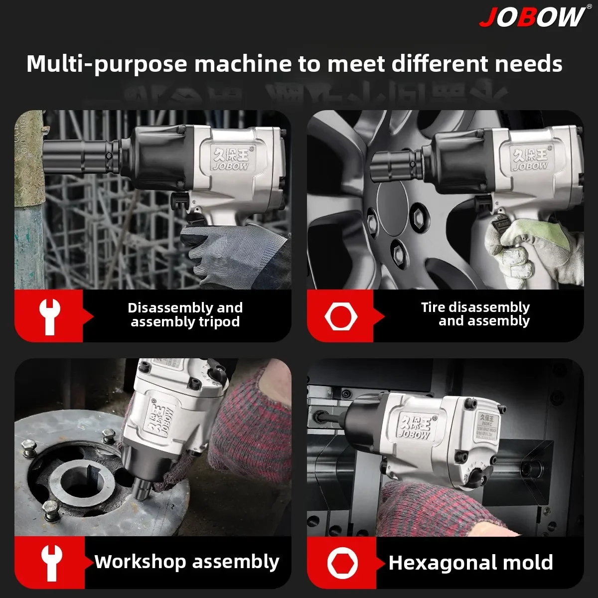 1/2 Industrial High Torque Mini Air Impact Wrench Pneumatic Tool for Auto Repair