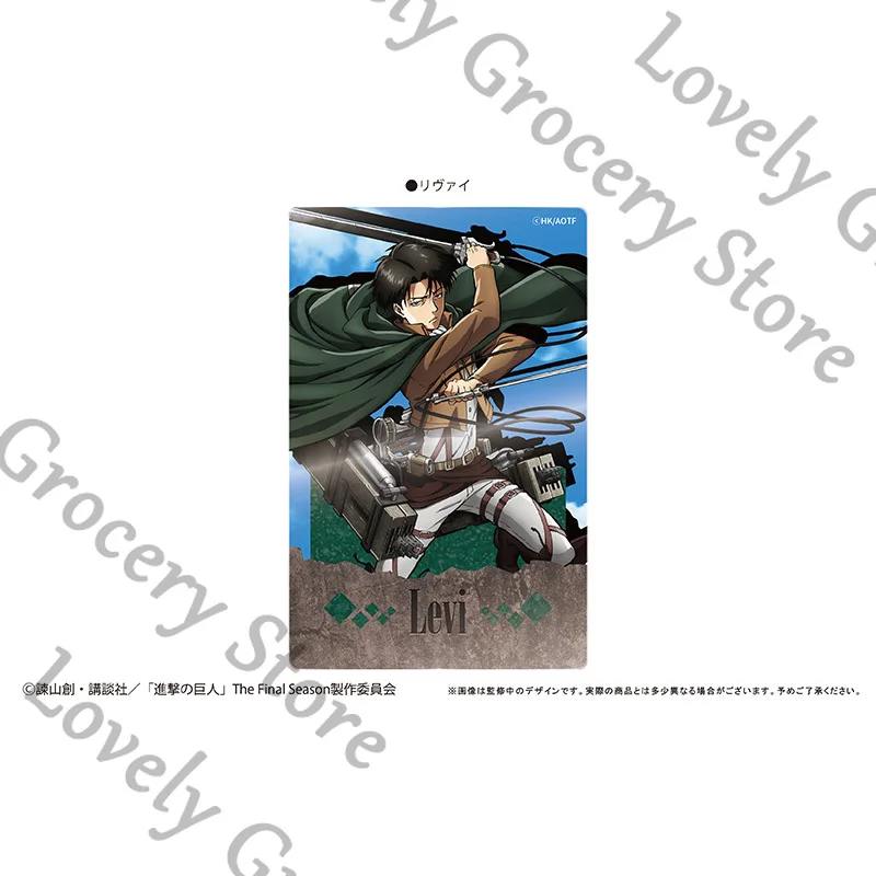 アニメアーヴィン・スミス・ハンゲ・ゾーイ・リーヴィ・アッカーマン進撃の巨人エレン・イェーガー進撃の巨人コスプレアクリルブリック流砂麻雀