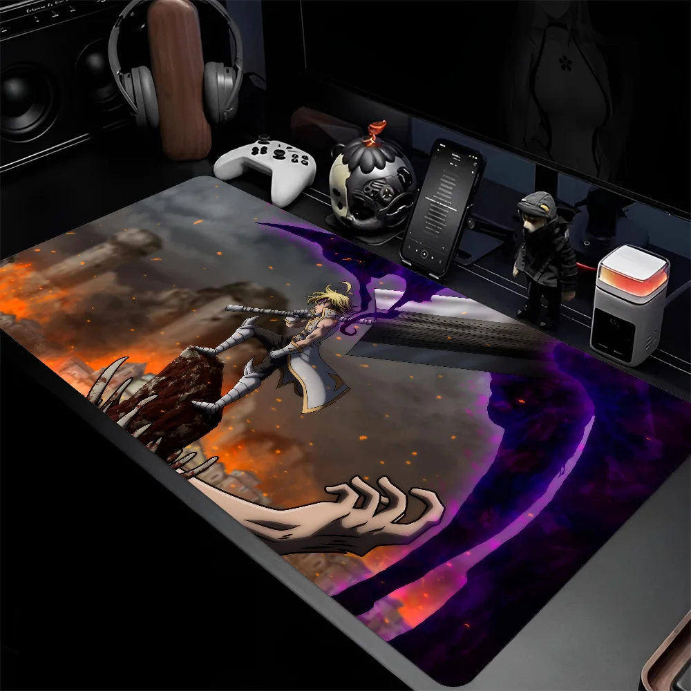 

Seven Deadly Sins Mousepad Mousepad Mouse Mat Desk Mat With Pad Gaming Accessories Prime Gaming XXL Keyboard Pad Padding Mat