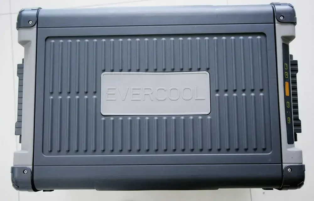 EVERCOOL portable compressor camping mini freezer car fridge freezer