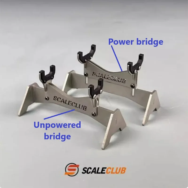 Scaleclub 1/14 RC Truck Repair Display Stand, Maintenance Bracket Fit Tamiya LESU RC Tractor Mud Truck Model