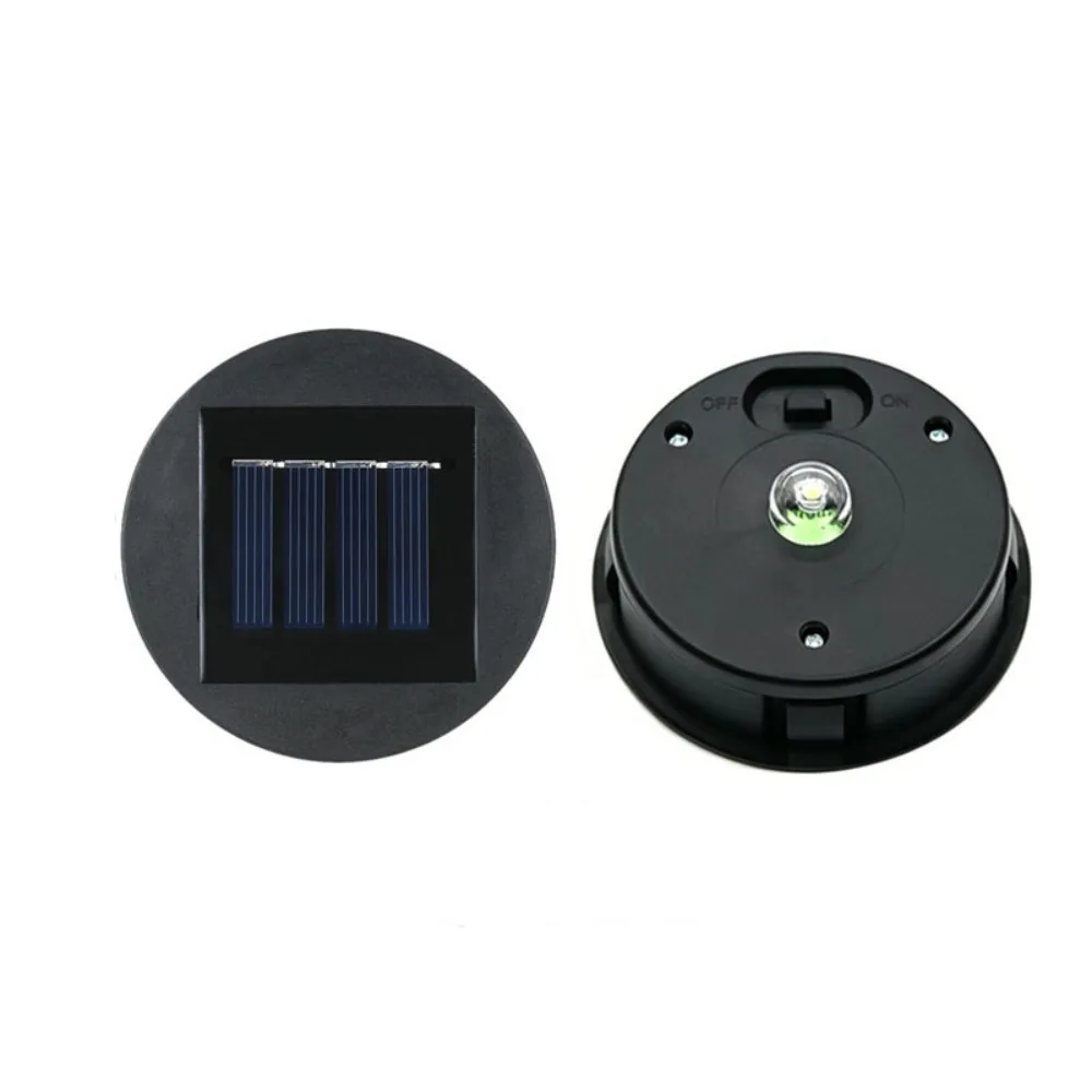 7 Lumens Solar Light Lid Waterproof LED Panel Lantern Top Cover Projection Lamp Replaceable Replacement Panel Cover