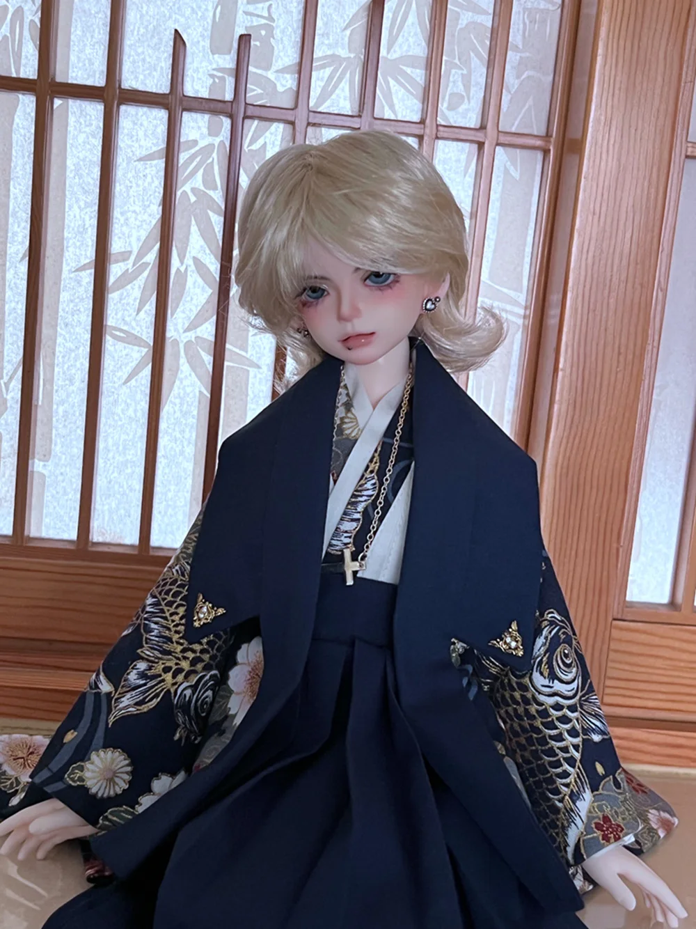 1/6 1/4 1/3 BJD traje antiguo albornoz japonés kimono samurái para BJD/SD YOSD MSD SD13 SSDF ID75 accesorios de tío fuerte